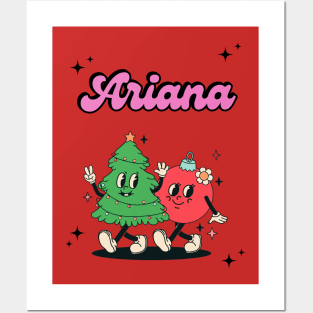 Ariana Custom Request Personalized - Merry Christmas Posters and Art